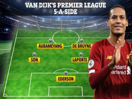 Virgil van Dijk chọn ra 5 cái tên đội hình trong mơ của mình