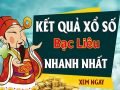 Thống kê XS Bạc Liêu chính xác thứ 3 ngày 01/09/2020