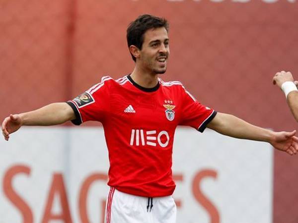 Bernardo Silva trong màu áo Benfica