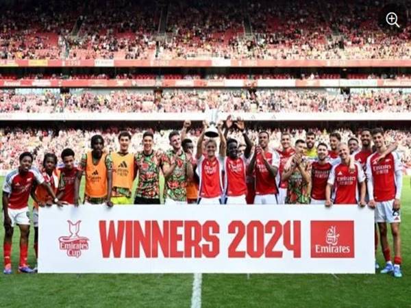 Tin Arsenal 12/8: Pháo thủ xuất sắc giành danh hiệu Emirates Cup