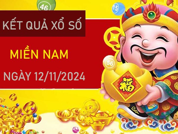 Số đẹp XSMN 12/11/2024 nhận định VIP miền Nam thứ 3