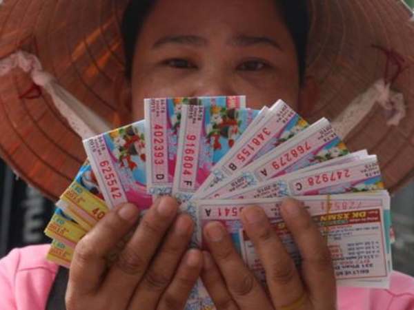 giải an ủi vé số