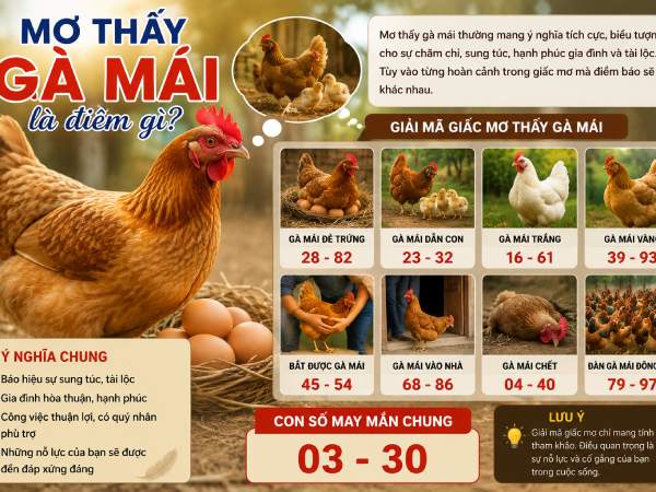Mơ thấy gà mái màu vàng Mơ thấy gà mái màu vàng